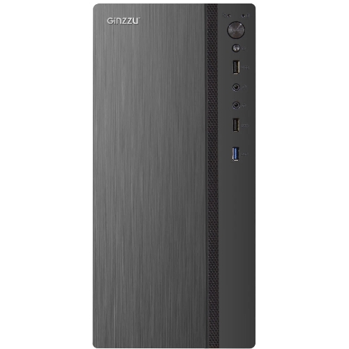 Компьютерный корпус Ginzzu B200 1хUSB 3.0,2хUSB 2.0,AU w/o PSU