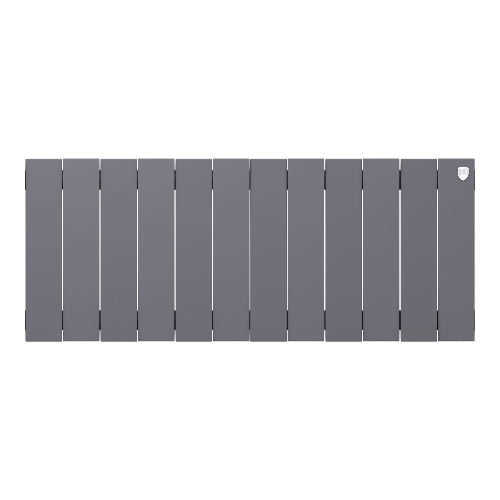 Радиатор биметаллический Royal Thermo PianoForte 300 Серебристый - 12 секц.