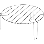 Встраиваемая микроволновая печь Kuppersberg HMW 615 B 18 л, 700 Вт, 8 программ, черный