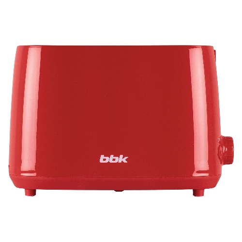 Тостер BBK TR82 красный, 700 Вт, 2 слота