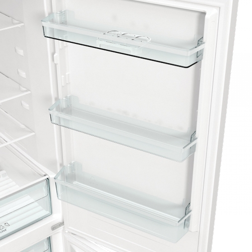 Холодильник Gorenje NRK619EEW4 белый двухкамерный 203/99л морозилка снизу, No Frost