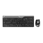 Комплект клавиатура+мышь A4Tech FStyler FB2535C беспроводной, USB + Bluetooth, 2000 DPI, черный