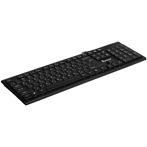 Комплект клавиатура+мышь Smartbuy ONE SBC-114282-K проводной, USB, 2400 DPI, чёрный