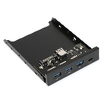 Планка USB 3.0 на переднюю панель 3.5" Gembird, FP3.5-USB3-3A1C, USB/Type-C, USB-A 3.0/Type-C