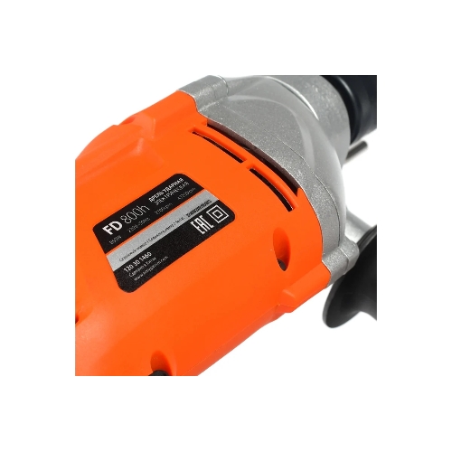 Дрель электрическая ударная PATRIOT FD800h 120301460 Эл. дрель, с ударом, мощность 790Вт, макс.диаметр 13мм, глубиномер + дополнительная ручка