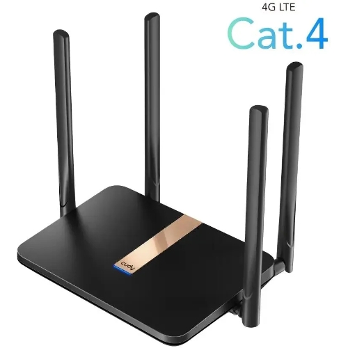 Маршрутизатор Cudy LT500D AC1200 Wi-Fi cat. 4 черный
