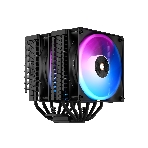 Кулер Ocypus Delta A62 BK ARGb черный 120мм алюминий+медь 2000rpm 29db 4-pin 260W 156мм