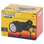 Фонарь налобный ЭРА светодиодный Трофи TG9 ударопрочный, 9 LED, 2 режима, аккумуляторный, черный