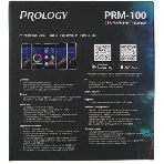 Автомагнитола Prology PRM-100, 1 DIN, Bluetooth, USB Type-A, AUX, пульт ДУ