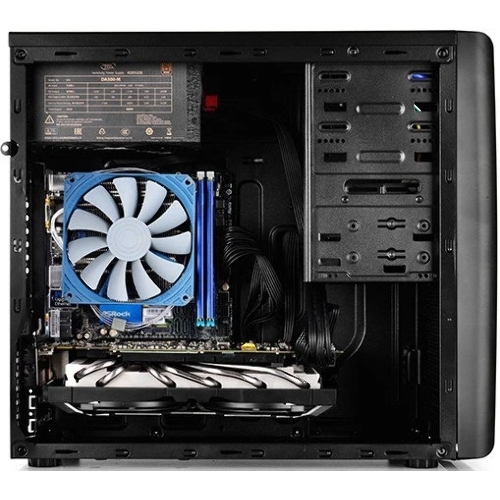 Компьютерный корпус Deepcool SMARTER, mATX/mini-ITX, без БП, 1x USB 3.0, 1x USB 2.0.