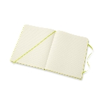 Блокнот Moleskine CLASSIC QP090C2 XLarge 190х250мм, 192 страниц, линейка, твердая обложка, лайм