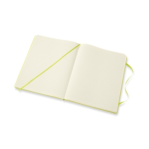 Блокнот Moleskine CLASSIC QP090C2 XLarge 190х250мм, 192 страниц, линейка, твердая обложка, лайм
