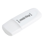 Флешка USB Smartbuy Scout white (SB128GB3SCW), 128Gb, USB 3.0, R/W 100/40, белый