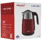 Чайник электрический Atlanta ATH-2445 bordo