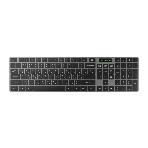 Клавиатура беспроводная Maxvi KWS-02 dark grey