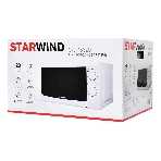 Микроволновая печь Starwind SWM5620 белый, 20 л, 700 Вт, переключатели - поворотный механизм