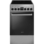 Плита электрическая Maunfeld MEC55CS08D серебристый, конфорок 4 шт, духовка 60 л, 50 см x 85 см x 60 см