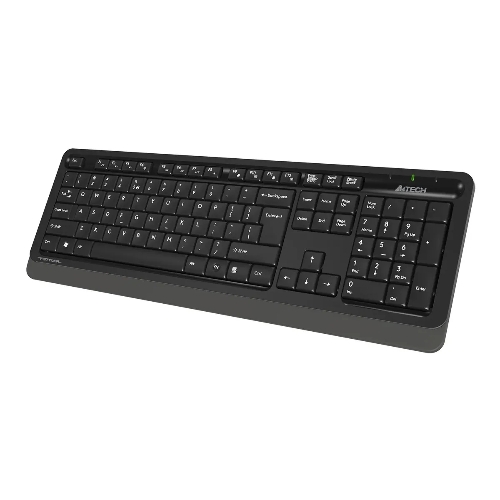 Комплект клавиатура+мышь A4Tech FStyler FG1010S беспроводной, USB, 2000 DPI, чёрный/серый