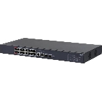 Коммутатор Dahua DH-CS4218-16ET-190, 2×1 Гбит/с + 2×1 Гбит/с Combo + 2×1 Гбит/с SFP, управляемый