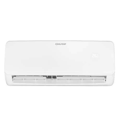 Кондиционер сплит-система Coolfort CF-4002 12000 BTU, 25 м², 39 дБ, охлаждение, обогрев, осушение, белый