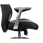 Кресло Бюрократ Zen/Black черный, кожа