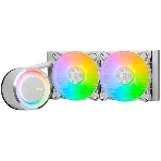 Система жидкостного охлаждения MSI MAG CORELIQUID E240 белый 120мм алюминий+медь 1800rpm 32.5db 4-pin 310W