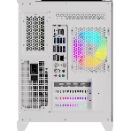 Компьютерный корпус AeroCool/Formula Crystal Z9ML Floe белый без БП mATX 4x120мм 2xUSB 3.0 1xUSB3.1 audio bott PSU
