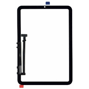 Сенсорное стекло (тачскрин) для iPad Mini 6 2021 (A2567, A2568), черное