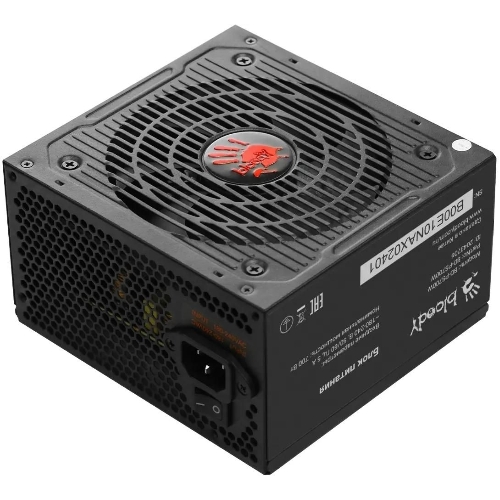 Блок питания Bloody BD-PS700W, 700Вт, 80 PLUS WHITE, 120мм, черный