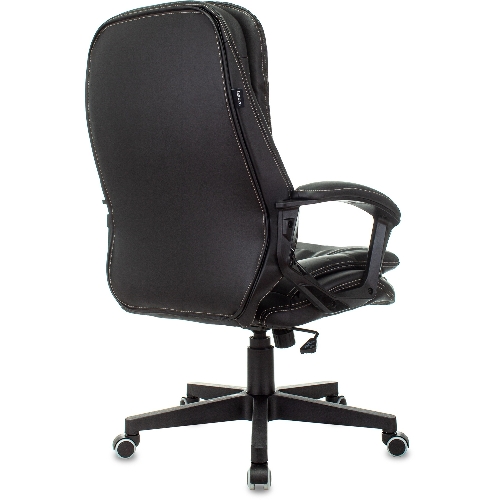 Кресло Бюрократ T-9950LT/BLACK черный, экокожа
