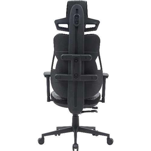 Кресло Cactus CS-CHR-DUO-GYBK серый, экокожа