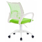 Кресло Бюрократ CH-W695NLT TW-03A TW-18 салатовый, сетка/ткань, 120 кг, механизм качания