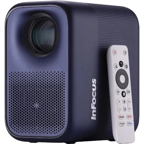 LED проектор InFocus IN3058SL Apex Master LCD, 500 lm, FullHD, (1.25:1), HDMI 2.1 (eARC), USB A, Bluetooth 5.0/BLE, wi-fi 2.4/5GHz, 2х3W, до 25 000ч., 2,07 кг