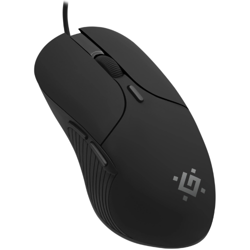 Мышь проводная Defender Oria GM-178 черный, 3600 dpi, USB, кнопки - 6