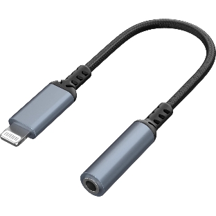 Переходник Defender JACK03-02 PRO 3.5 jack(F)-Lightning(M) c ЦАП 1