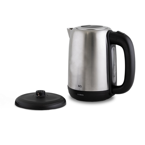 Чайник электрический BQ KT1821S черный/стальной, 2200 Вт, 1.7 л