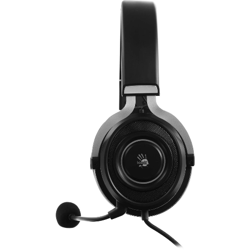 Гарнитура Bloody G535P чёрный/серебристый, проводная, подсветка
