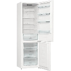 Холодильник Gorenje NRK6201EW4 белый двухкамерный 235/96 л морозилка снизу, No Frost