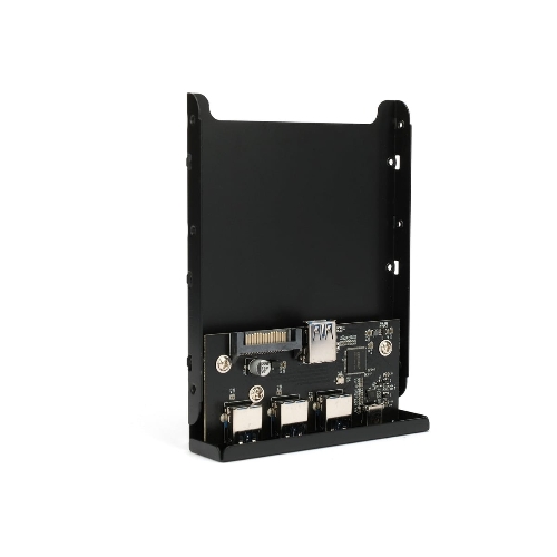 Планка USB 3.0 на переднюю панель 3.5" Gembird, FP3.5-USB3-3A1C, USB/Type-C, USB-A 3.0/Type-C