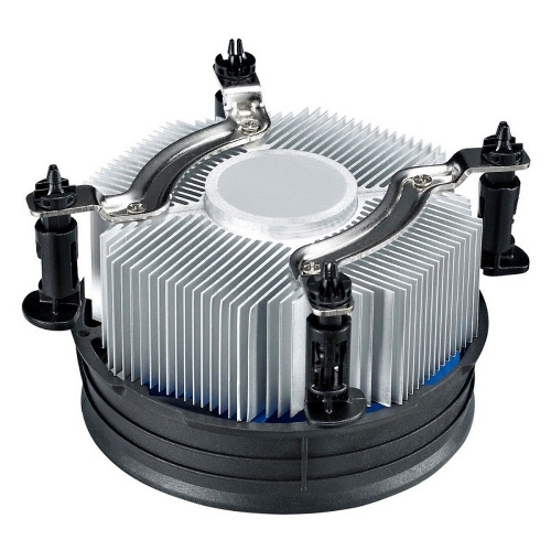 Кулер для процессора DEEPCOOL THETA 21 PWM черный/синий, 92 мм, алюминий, 2400 об/мин, 33.4 дБ, 4 pin, 95 Вт, 60.5 мм