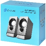 Акустическая система Oklick OK-165 2.0 черный 6Вт