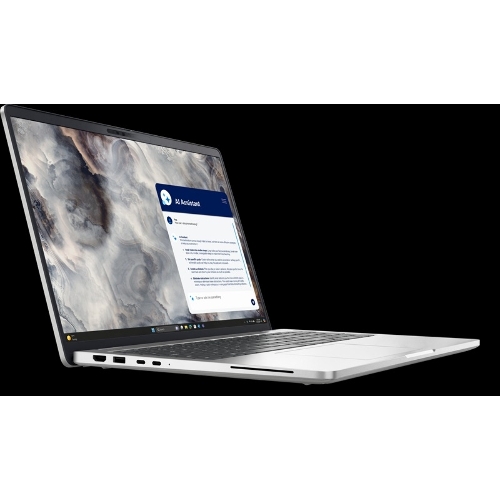 Ноутбук DELL Pro 16 Plus Ultra 7 268V 16” 16:10 QHD+ (2560 x 1600),120Hz,IPS,Non-Touch, AG,300 nit,32GB LPDDR5,1TB SSD Intel Arc graphics,Backlit,FPR,3cell 55Wh,2y,Linux,1,9kg,Alum/Platin Silver,KB/Eng