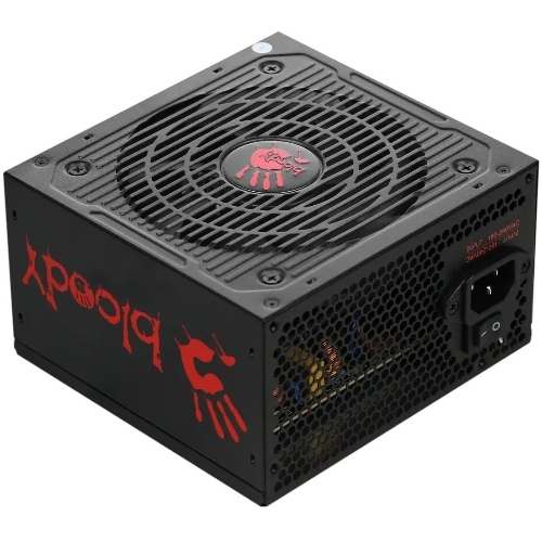 Блок питания Bloody BD-PS700W, 700Вт, 80 PLUS WHITE, 120мм, черный
