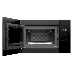 Встраиваемая микроволновая печь MONSHER MMH 1115 Noir, High-Tech, 15 л, мощность 600 Вт, 5 уровней мощности, размораживание, сенсорное управление, черный