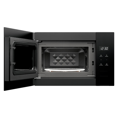 Встраиваемая микроволновая печь MONSHER MMH 1115 Noir, High-Tech, 15 л, мощность 600 Вт, 5 уровней мощности, размораживание, сенсорное управление, черный