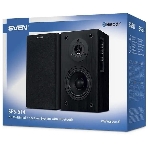 Акустическая система SVEN SPS-614 2.0 (2x20W, Bluetooth, дерево, black)