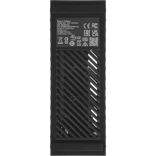 Внешний HDD Western Digital My Book WDBBGB0240HBK, 24Tb, USB 3.2 Gen 1 Type-A, 5400 rpm, черный