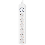 Сетевой фильтр Ippon BK-6-EU-5-10-W 5 м, 6 розеток, белый, коробка