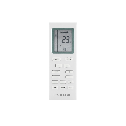 Кондиционер сплит-система Coolfort CF-4002 12000 BTU, 25 м², 39 дБ, охлаждение, обогрев, осушение, белый