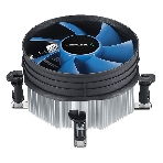 Кулер для процессора DEEPCOOL THETA 21 PWM черный/синий, 92 мм, алюминий, 2400 об/мин, 33.4 дБ, 4 pin, 95 Вт, 60.5 мм